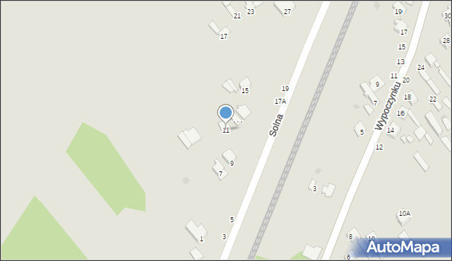 Częstochowa, Solna, 11, mapa Częstochowy