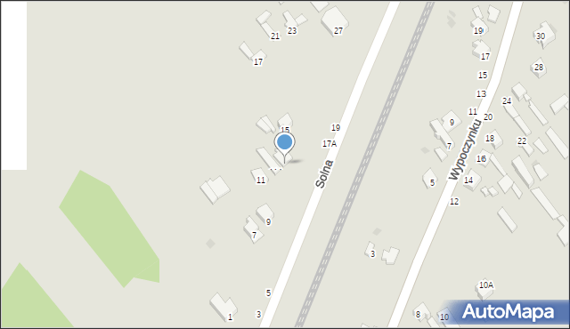 Częstochowa, Solna, 13, mapa Częstochowy