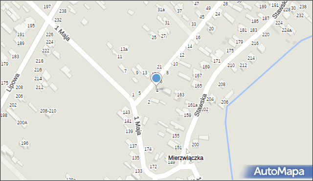 Dęblin, Sochackiego Augusta, dr., 4, mapa Dęblin