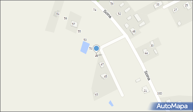 Dobromierz, Solna, 49, mapa Dobromierz