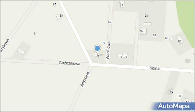 Dobromierz, Solna, 76, mapa Dobromierz