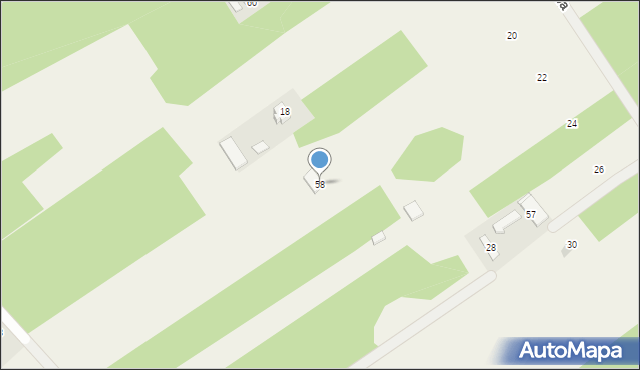 Dobrzyniec, Sosnowa, 58, mapa Dobrzyniec