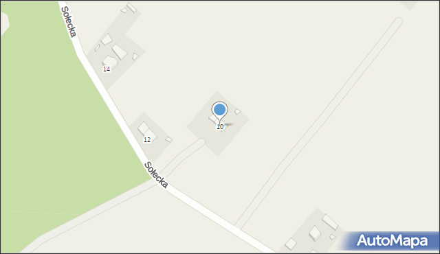 Gardeja, Sołecka, 10, mapa Gardeja
