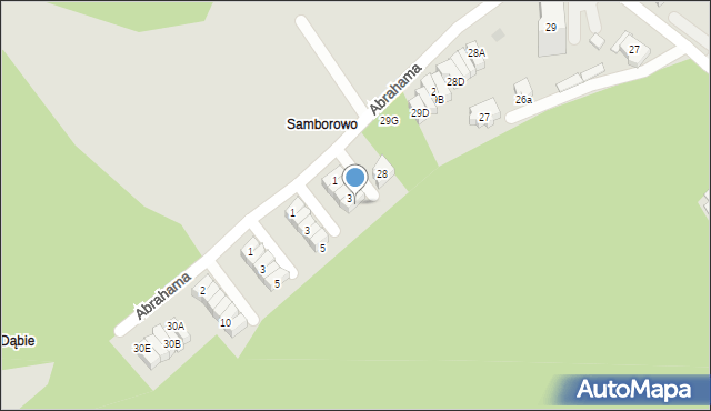 Gdańsk, Sośnickiego Kazimierza, 4, mapa Gdańska