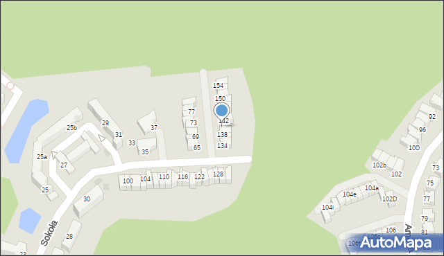 Gdynia, Sokoła Franciszka, 140, mapa Gdyni