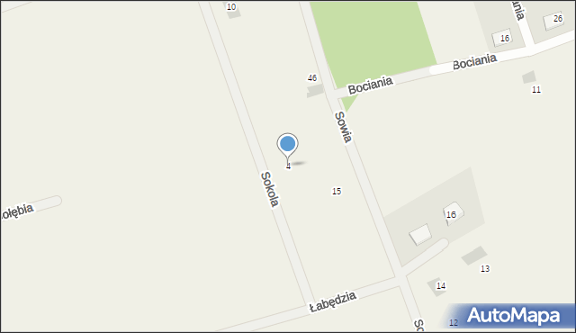 Giedajty, Sokola, 4, mapa Giedajty