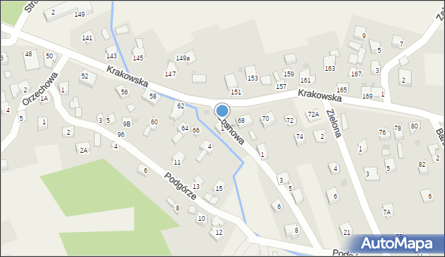 Gilowice, Sosnowa, 2, mapa Gilowice