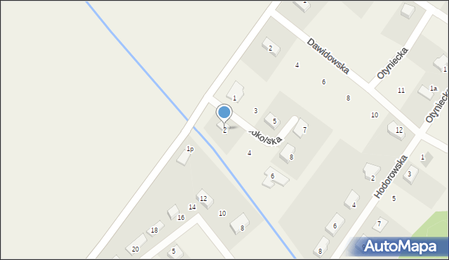 Gniewomirowice, Sokolska, 2, mapa Gniewomirowice