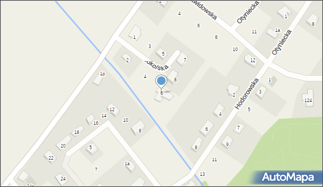 Gniewomirowice, Sokolska, 6, mapa Gniewomirowice