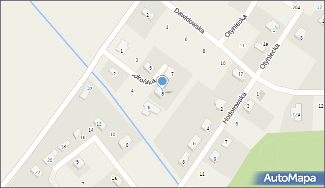 Gniewomirowice, Sokolska, 8, mapa Gniewomirowice