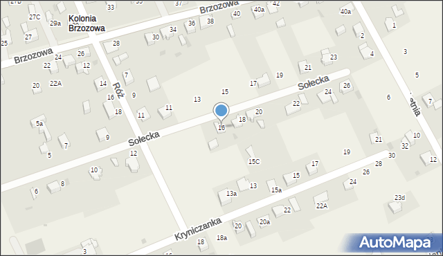 Goczałkowice-Zdrój, Sołecka, 16, mapa Goczałkowice-Zdrój