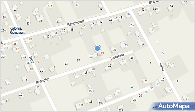 Goczałkowice-Zdrój, Sołecka, 21a, mapa Goczałkowice-Zdrój