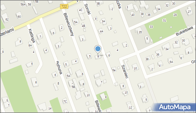 Gołków, Soroki, 4, mapa Gołków