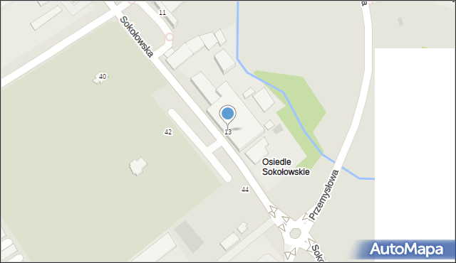 Golub-Dobrzyń, Sokołowska, 13, mapa Golub-Dobrzyń
