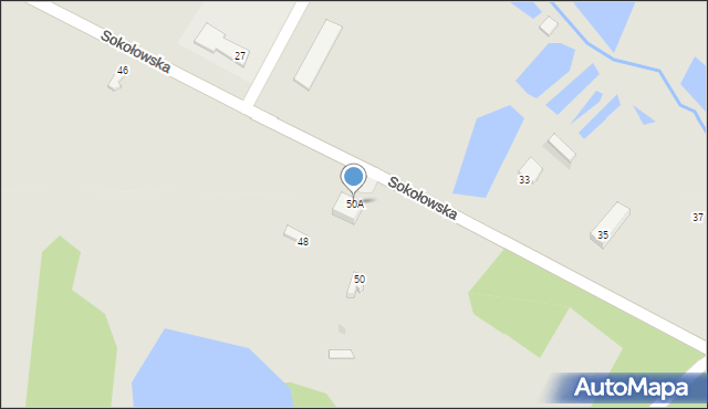 Golub-Dobrzyń, Sokołowska, 50A, mapa Golub-Dobrzyń