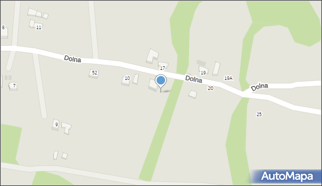 Grybów, Sośnie Górne, 55, mapa Grybów