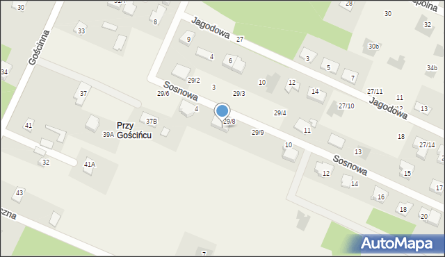Ignatki, Sosnowa, 6, mapa Ignatki