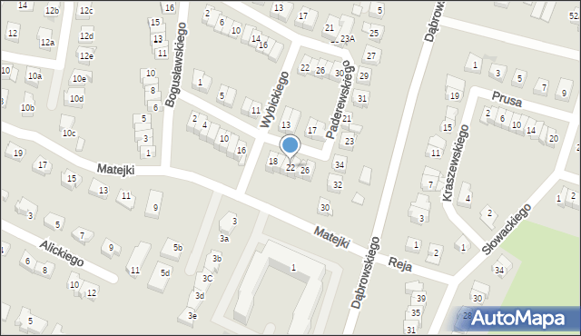 Iława, Solskiego Ludwika, 22, mapa Iława