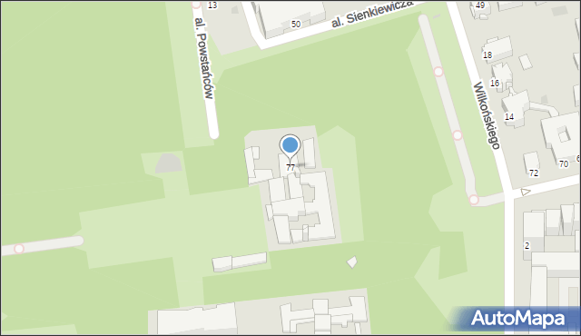 Inowrocław, Solankowa, 77, mapa Inowrocławia