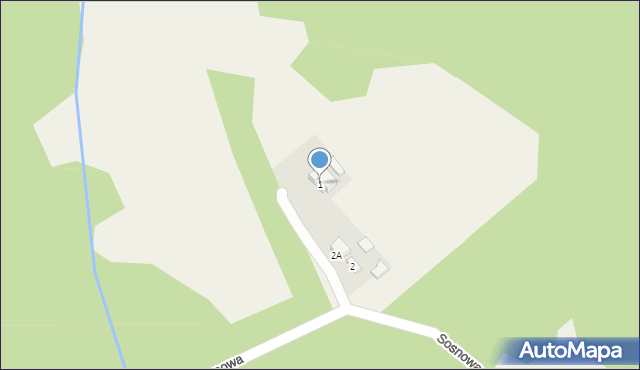 Janik, Sosnowa, 1, mapa Janik