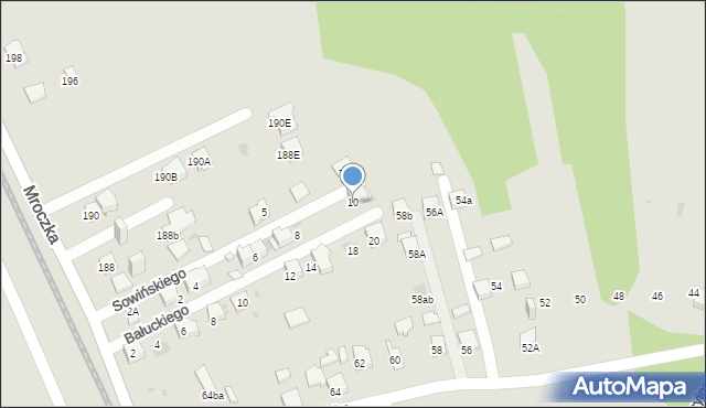 Jaworzno, Sowińskiego Józefa, gen., 10, mapa Jaworzno