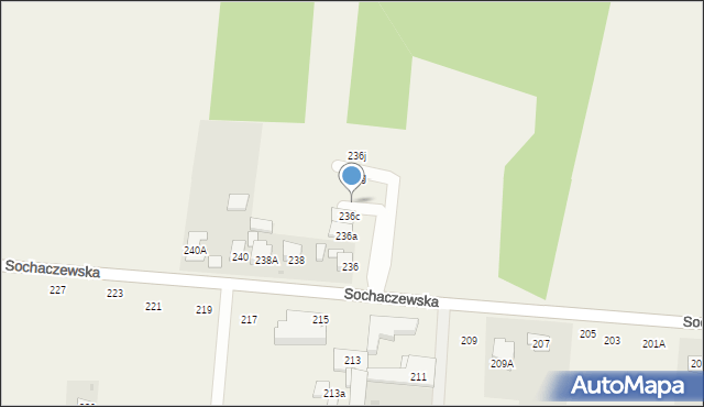 Kaputy, Sochaczewska, 236e, mapa Kaputy