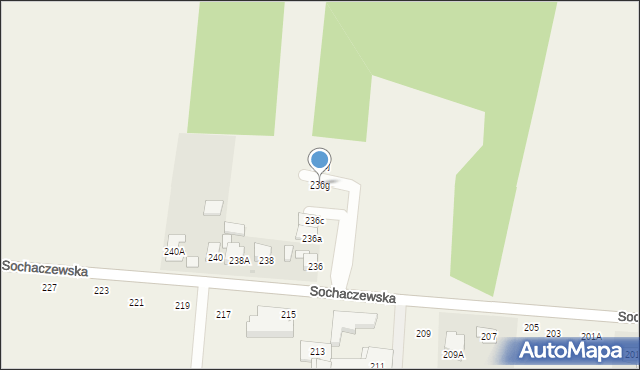 Kaputy, Sochaczewska, 236g, mapa Kaputy