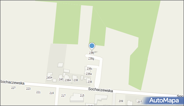 Kaputy, Sochaczewska, 236j, mapa Kaputy