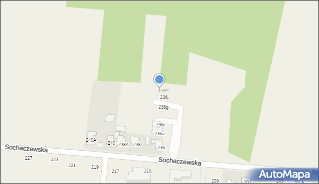 Kaputy, Sochaczewska, 236m, mapa Kaputy