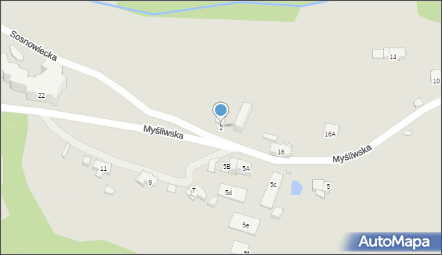 Karpacz, Sosnowiecka, 2, mapa Karpacz