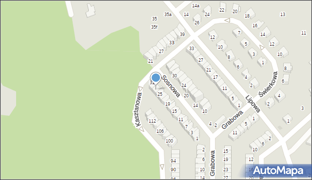Kłodzko, Sosnowa, 27, mapa Kłodzka