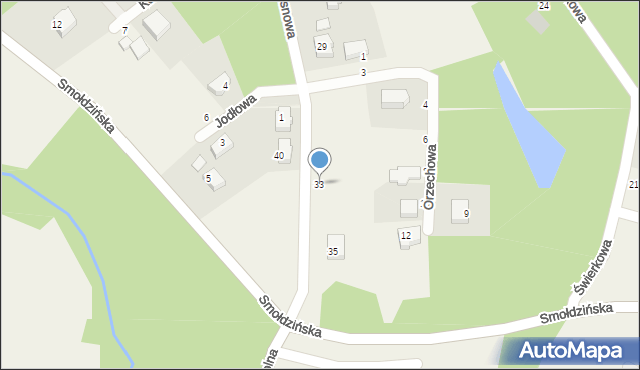 Kobysewo, Sosnowa, 33, mapa Kobysewo