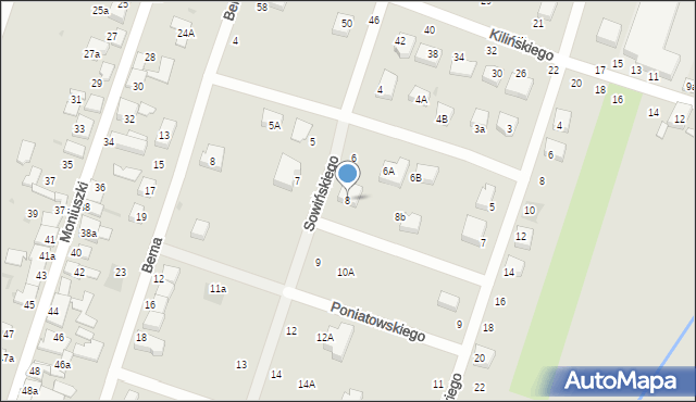 Konstantynów Łódzki, Sowińskiego Józefa, gen., 8, mapa Konstantynów Łódzki