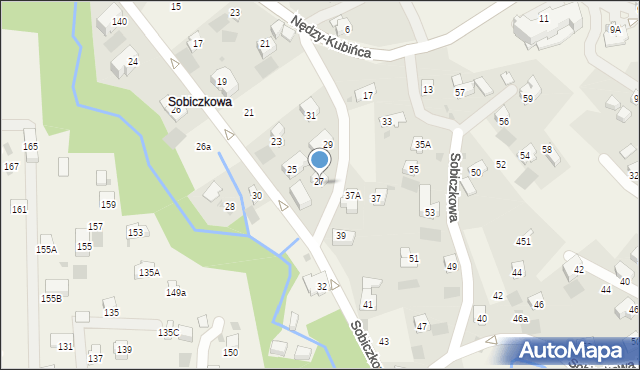 Kościelisko, Sobiczkowa, 27A, mapa Kościelisko