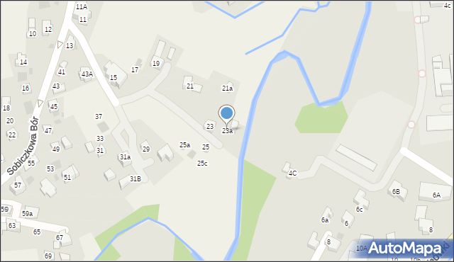 Kościelisko, Sobiczkowa Bór, 23a, mapa Kościelisko