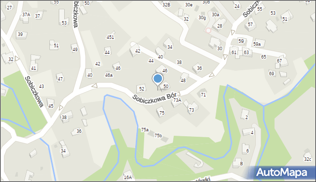 Kościelisko, Sobiczkowa Bór, 50A, mapa Kościelisko