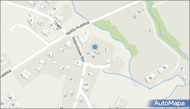 Kościelisko, Sobiczkowa Bór, 5b, mapa Kościelisko