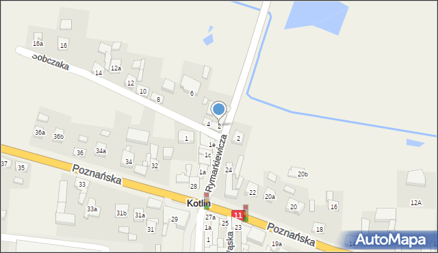 Kotlin, Sobczaka Józefa, kpt., 2, mapa Kotlin