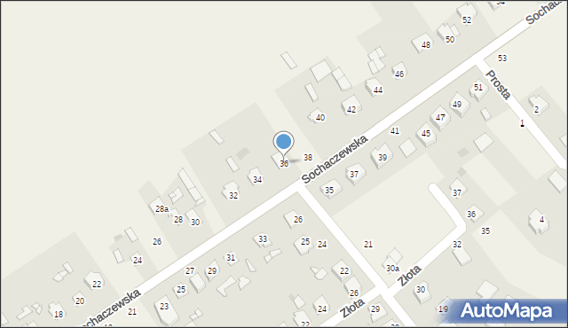 Kozłów Biskupi, Sochaczewska, 36, mapa Kozłów Biskupi