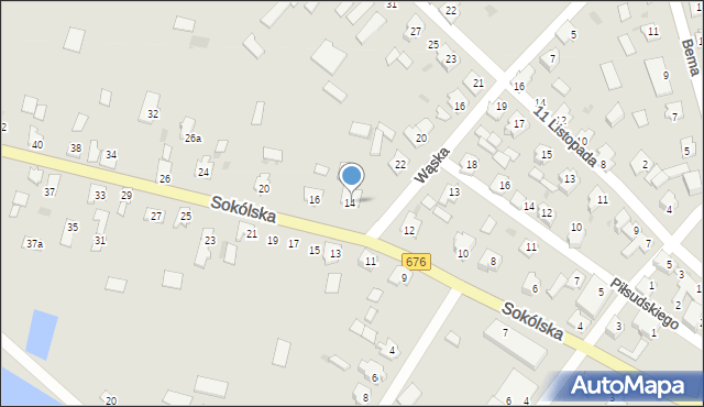 Krynki, Sokólska, 18, mapa Krynki