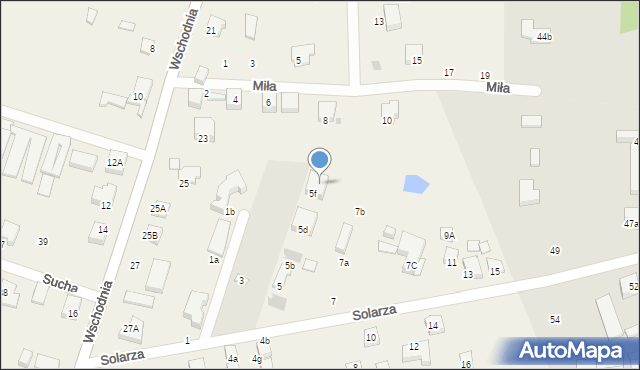 Ksawerów, Solarza Ignacego, 5g, mapa Ksawerów
