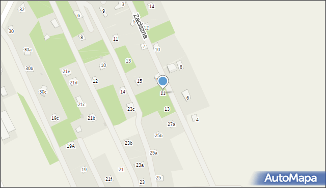 Łacha, Sowy, 11, mapa Łacha