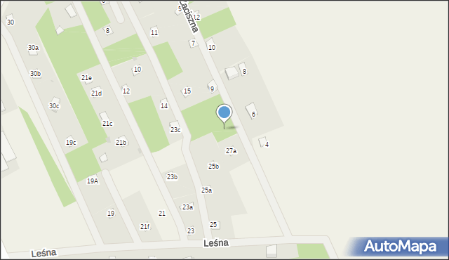 Łacha, Sowy, 13, mapa Łacha