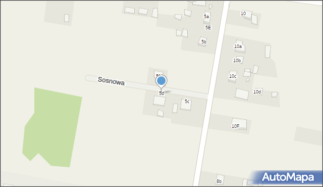 Lewickie, Sosnowa, 5, mapa Lewickie