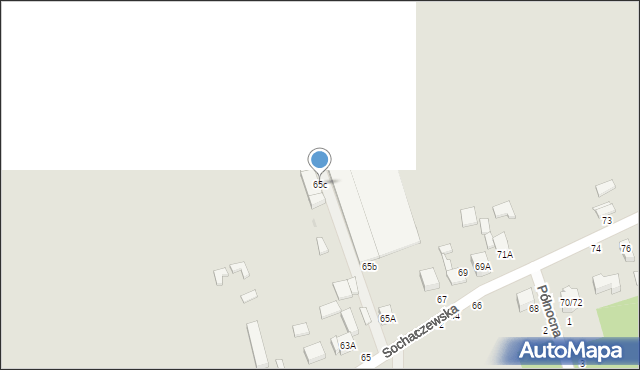 Łowicz, Sochaczewska, 65c, mapa Łowicza