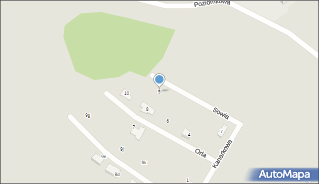 Lubań, Sowia, 5, mapa Lubań