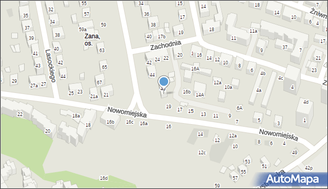 Lublin, Sowińskiego Józefa, gen., 48, mapa Lublina