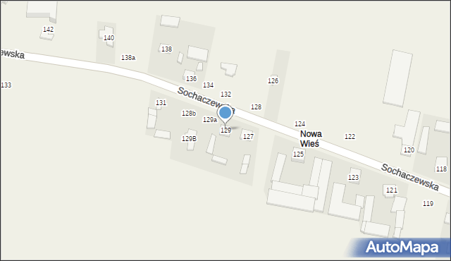 Macierzysz, Sochaczewska, 129, mapa Macierzysz