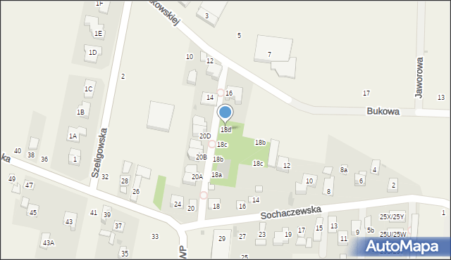 Macierzysz, Sochaczewska, 18d, mapa Macierzysz