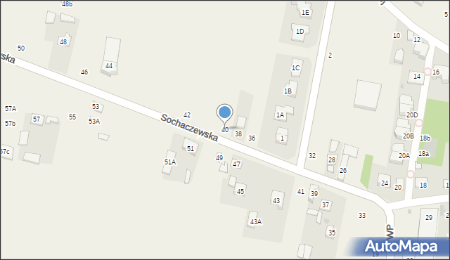 Macierzysz, Sochaczewska, 40, mapa Macierzysz